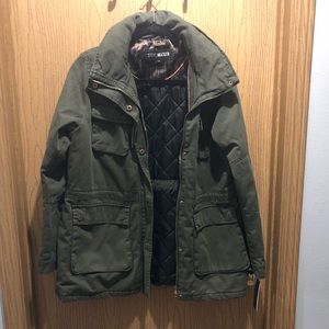 NWT Size L Steve Madden Olive Green Women's Jacket